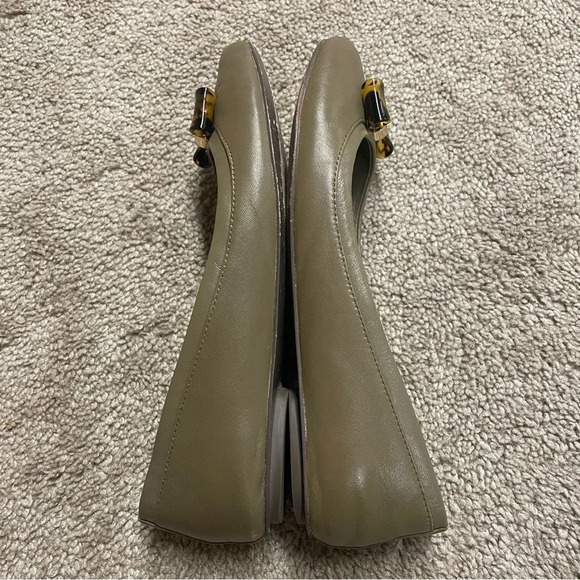 Tory Burch JOLENE Leather Ballet Bow Flat size 6 - Picture 5 of 11